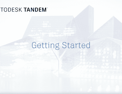 Getting Started with Autodesk Tandem video